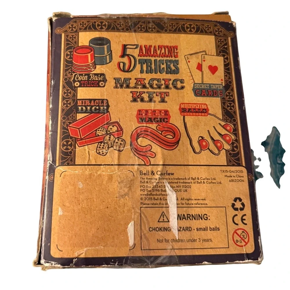 Open Box! Zoltar's Arcade The Amazing Bizarro Magic Kit 5 Tricks ABIZ006